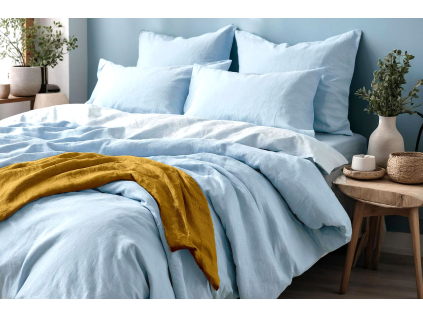 Mušelínové povlečení Sky blue - 2.jakost