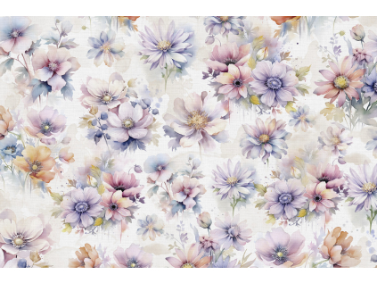 Bavlněná látka PERKÁL - Anastasia š.95 cm