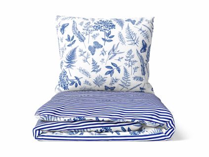 mockup povlečení kapradinymodra