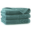 Egyptská bavlna ručníky a osuška Diamond - smaragdová