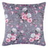 Bavlněný povlak na polštář Rosita šedorůžový duo