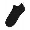Pánské ponožky kotníkové černé bio bavlněné