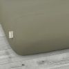 Jersey prostěradlo tmavé khaki (1)