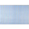 Bavlněná látka Borghese pruh modrá š.160