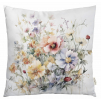 Dekorační povlak na polštářek Květinová pohádka - varianta 1