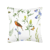 Bavlněný povlak na polštář Louka s ptáčky - nový