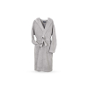 Bavlněný froté župan Comfort světle šedý