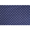 Bavlněná látka Kotvy modrá š.160
