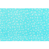 Bavlněná látka Venkov tyrkysová š.160