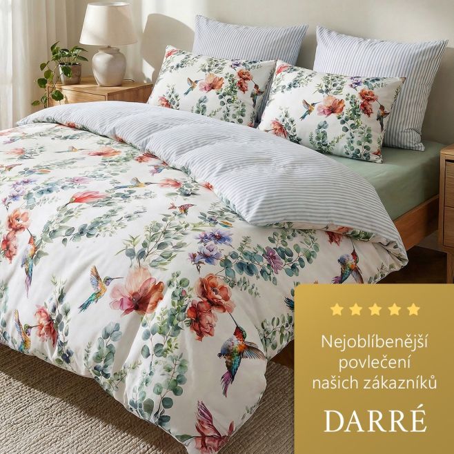 BESTSELLERS 👉 To nejoblíbenější od DARRÉ 💙 Některé věci prostě fungují. 😉Povlečení, do kterého se těšíte každý večer. 🌌...