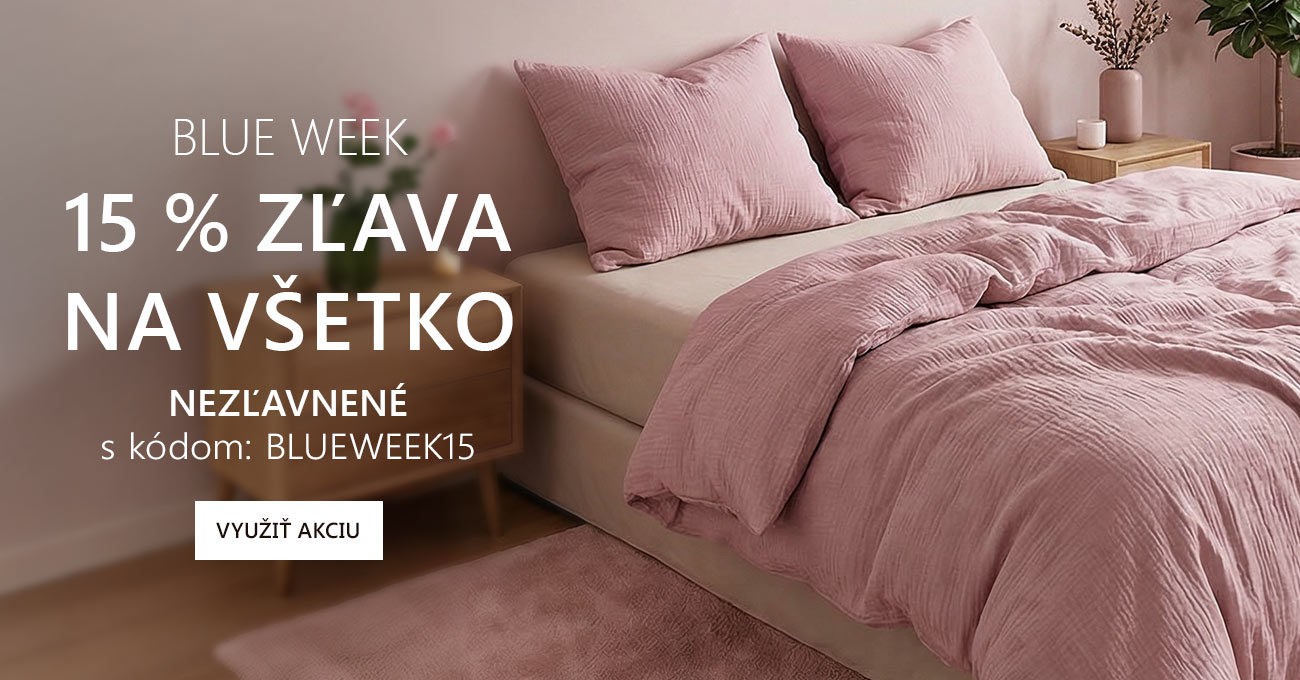 Blue Week 15% zľava