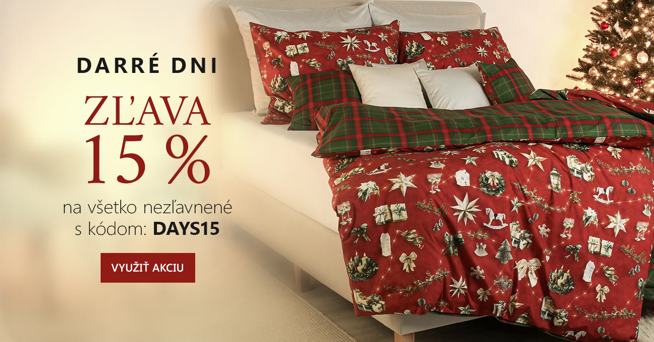DARRÉ dny zľava 15 %