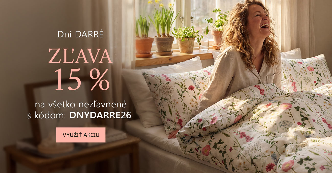 Dni DARRÉ zľava 15 %