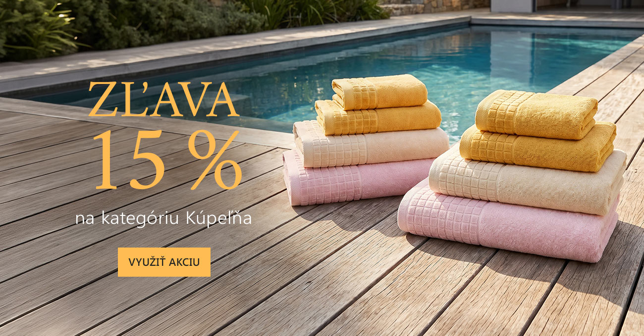 Zľava 15 % na kúpeľňu