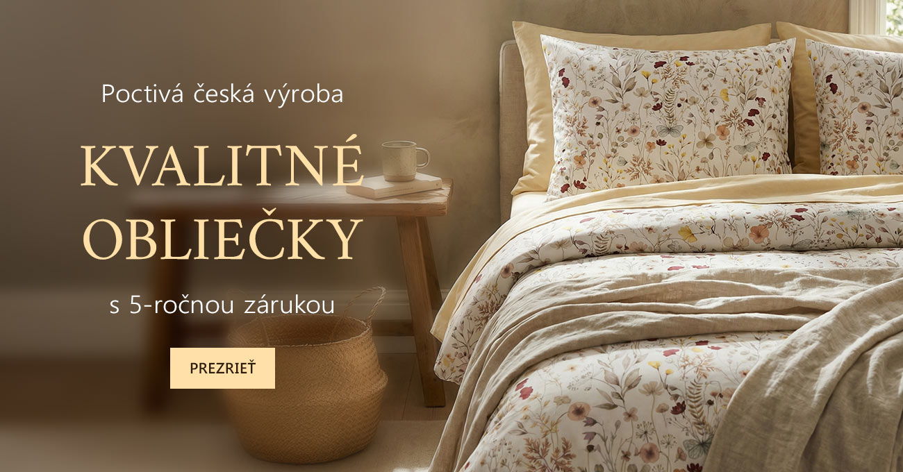 Obliečky českej výroby