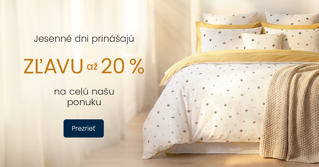 Zľava až 20 %