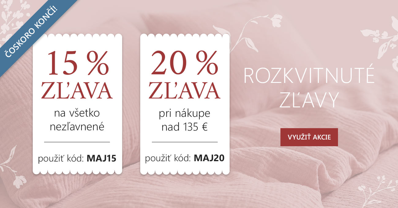 Rozkvitnuté zlavy