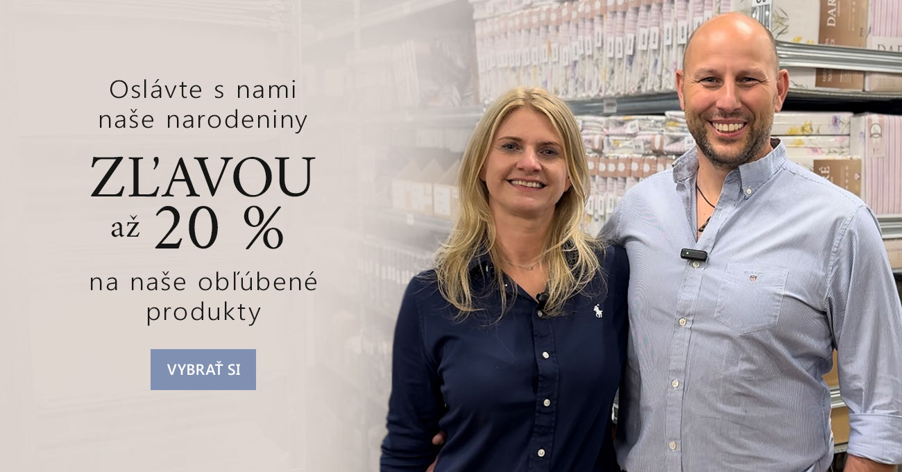 Zľava až 20 %