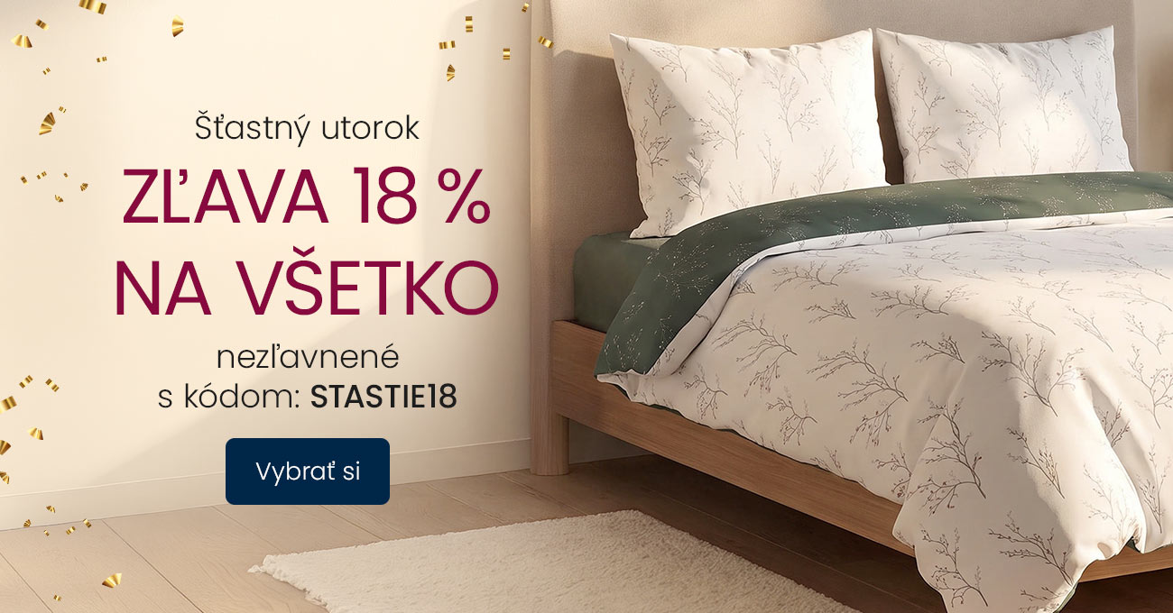 Šťastný utorok -18%