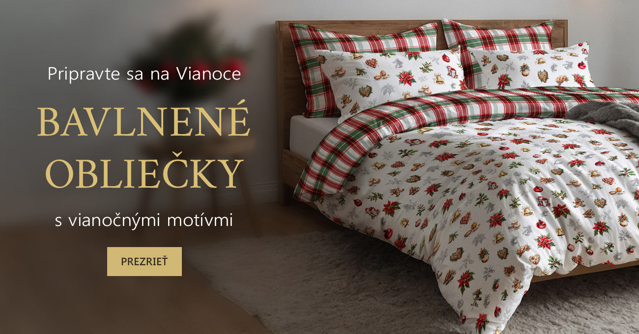 Vianočné obliečky