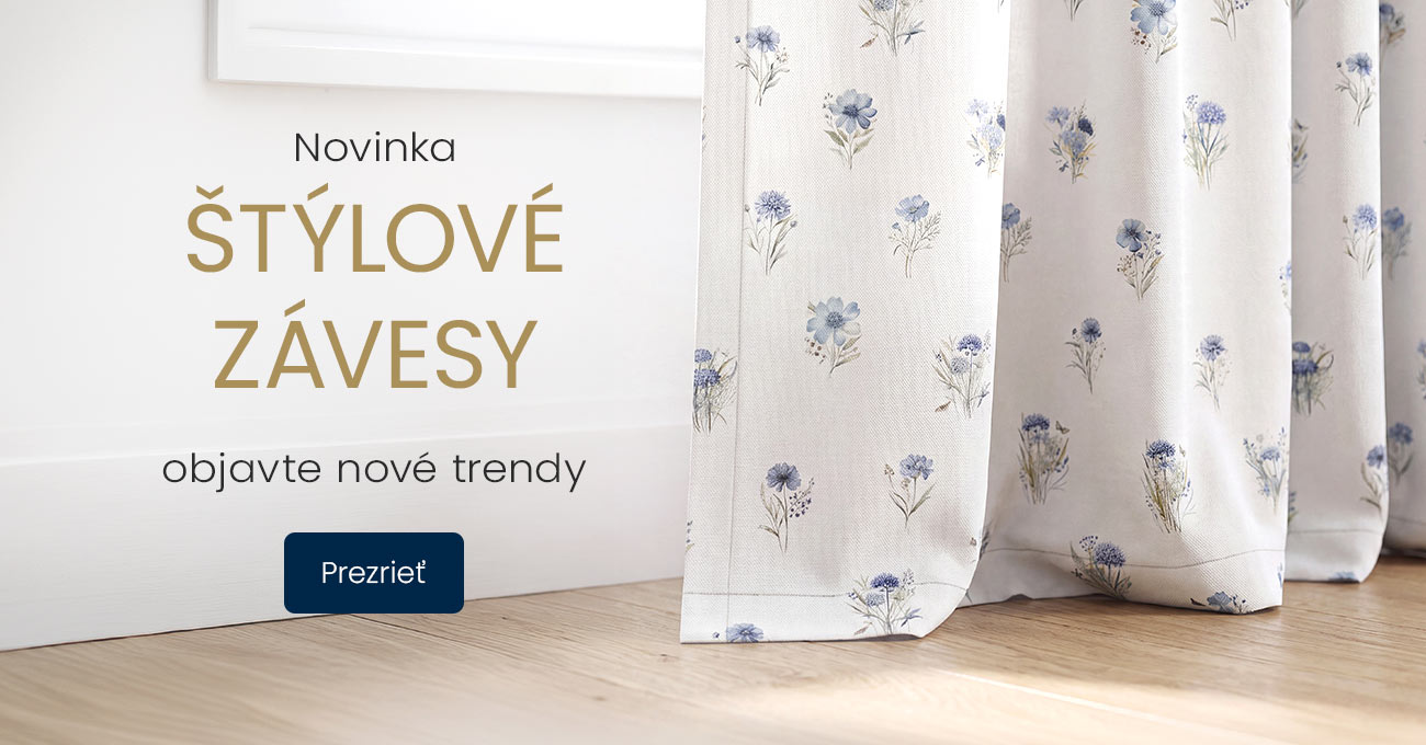 Závesy novinka