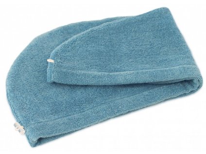 turban modrý 3