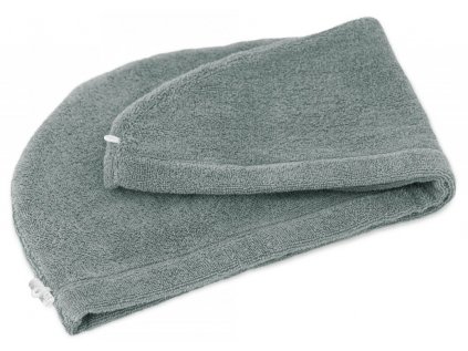 turban šedý
