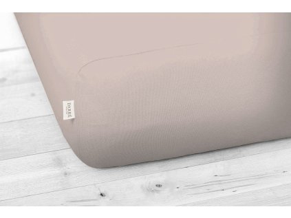 Jersey prestieradlo - new collection púdrové na výšku matraca do 30 cm
