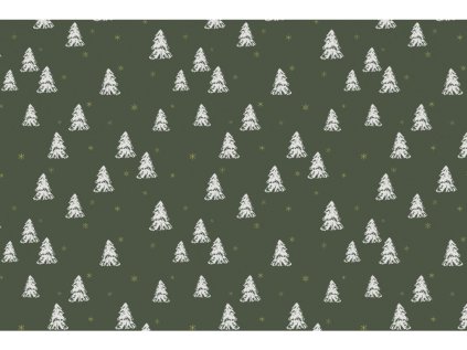 2506 20250003 vanocni stromecky zelena metraz