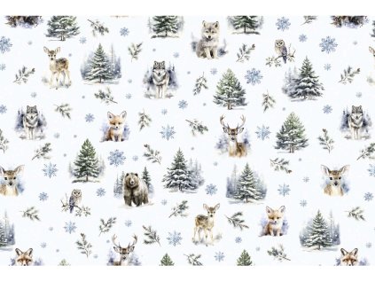 2506 20250005 Vanocni roztomila zviratka latka metraz