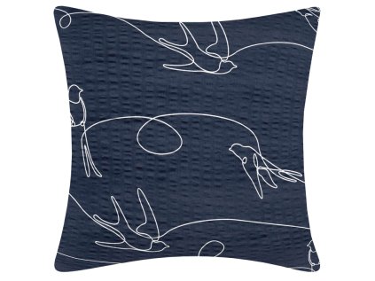 2503 vlastovky linka modra krep polstarek