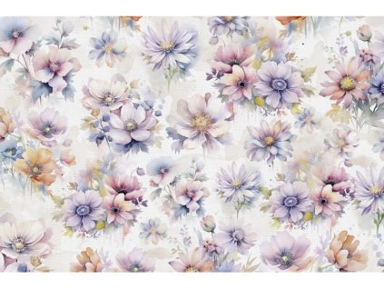 Bavlnená látka PERKÁL - Anastasia š.95 cm