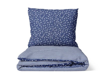 2511 venkovsky krep modra poskladane