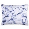 polštář 70x90 mramor modry