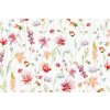 Bavlnená látka PERKÁL - Kvety š.50 cm