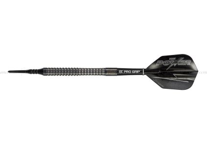 Šípky TARGET soft POWER 8ZERO BLACK TITANIUM - Phil Taylor 19g, 80% wolfram