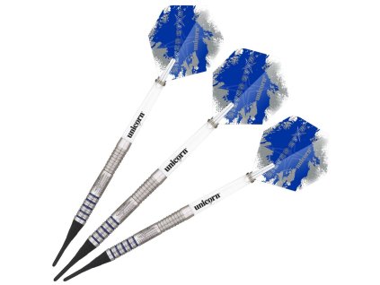 Šípky soft Unicorn SILVERSTAR Gary Anderson 17g, 80% wolfram