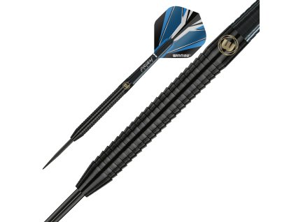 Šípky Winmau steel Sabotage Black 24g, 90% wolfram