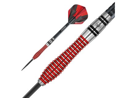 Šípky Winmau steel Dennis Priestley Special Edition 24g, 90% wolfram
