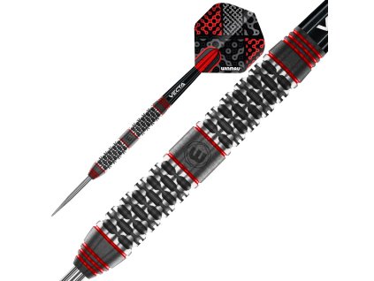 Šípky steel Winmau Cypher 24g, 90% wolfram