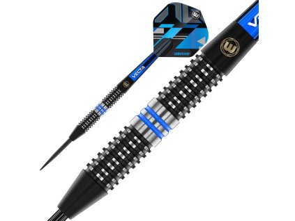 Šípky steel Winmau Galactics 24g, 90% wolfram