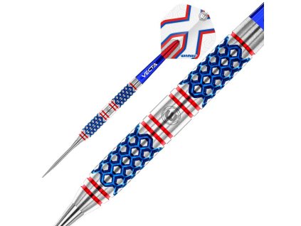 Sada steel šípok Winmau Epix 22g, 90% wolfram