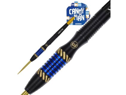 Šípky steel Winmau Rashad Sweeting 24g, 90% wolfram