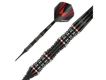 Šípky Winmau soft Mervyn King 20g, special edition, 90% wolfram