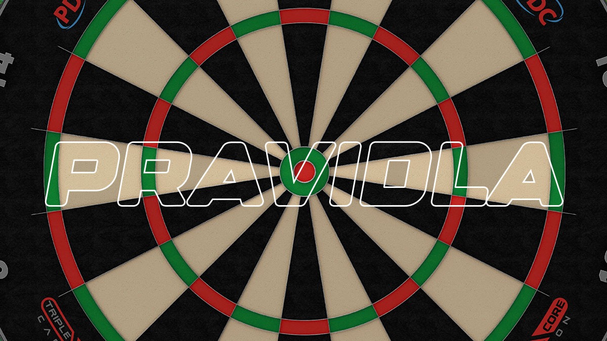 Oficiální pravidla pro steelové šípky