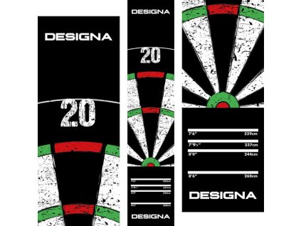 Designa koberec k terči 20, 290×60cm