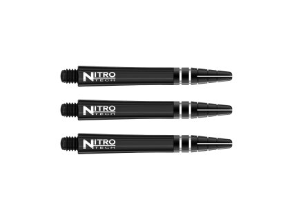 Red Dragon násadky na šipky Nitrotech, černé