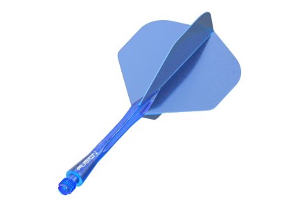 602153 winmau letky s nasadkou fusion modre standardne letky