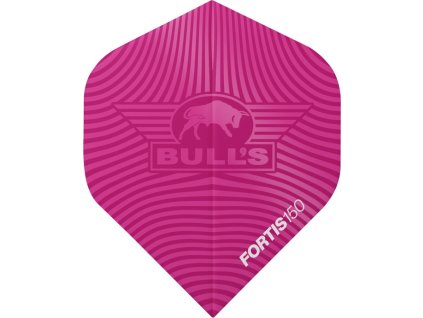 Bull's letky Fortis 150 Standard, růžové, 5x sada