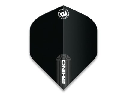 Winmau letky RHINO extra hrubé, černé